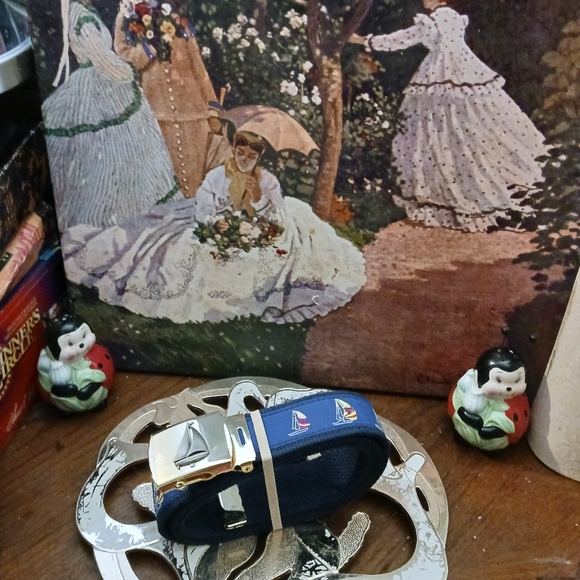 🚢 Skippers Fla,NAUTICAL belt,🏝🏖🏞🎋🎁Never worn.🛥New!BOAT🛶 ⛵️🎁U.S.A. - Picture 15 of 16